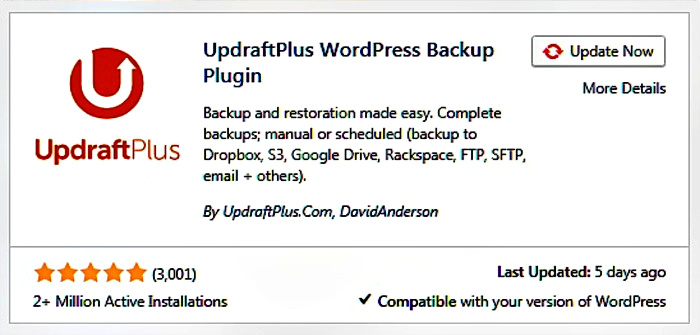 Updraft-Plus | Plugins | DS Web Design Plus